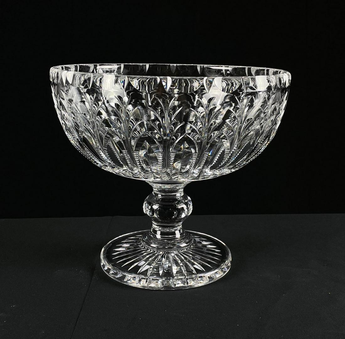 Large Cut Crystal Bowl (1 of 3)