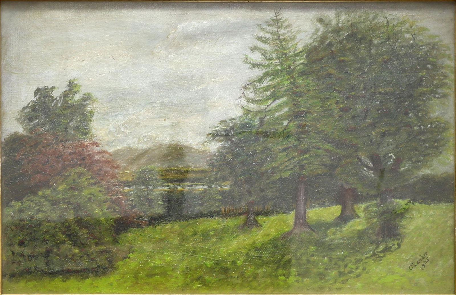 Oil on Canvas Signed G. Lauder (1 of 6)