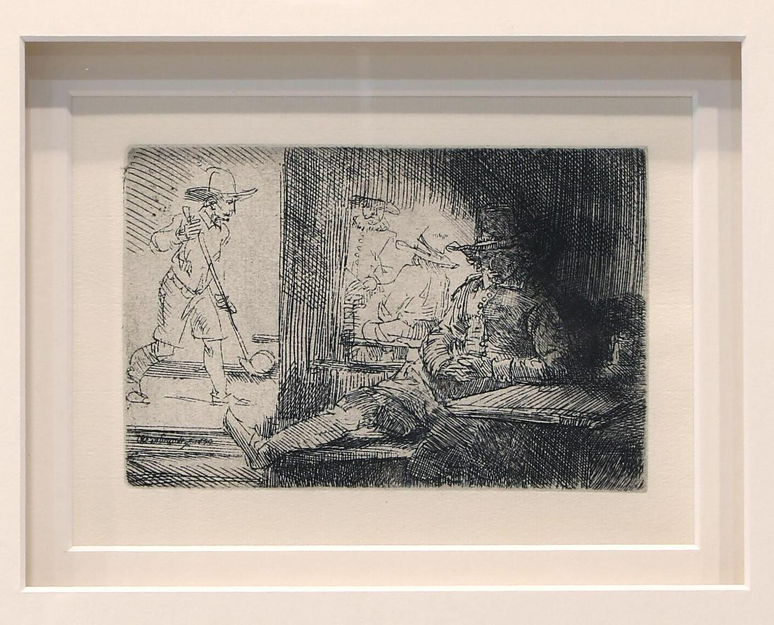 Rembrandt Van Rijn (Dutch, 1606-1669) Etching (1 of 3)