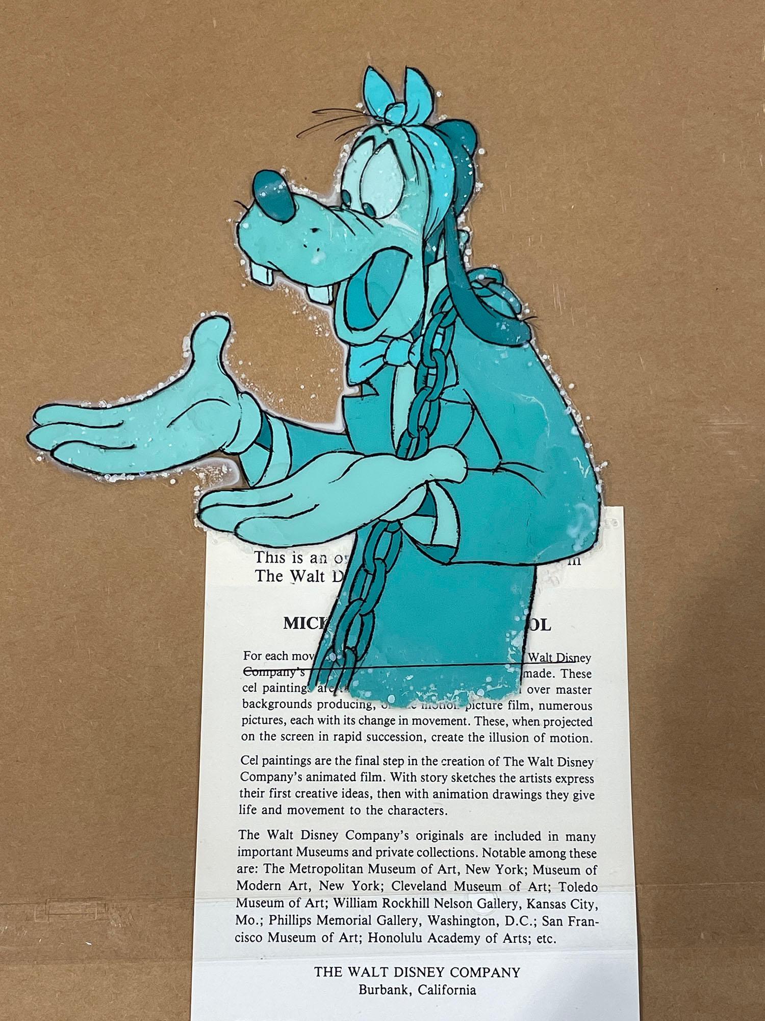 Original Disney Goofy Character Cell (1 of 5)