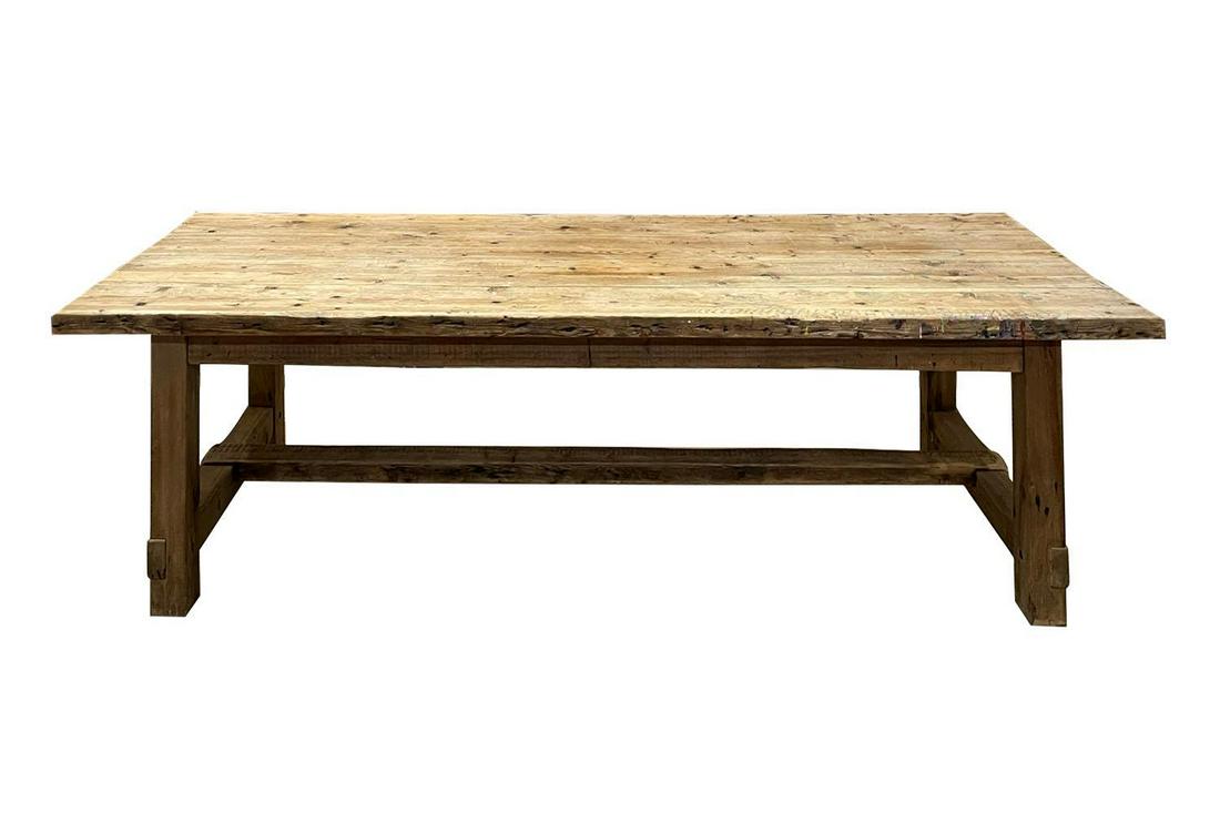 Wooden Farmhouse Table (1 of 4)