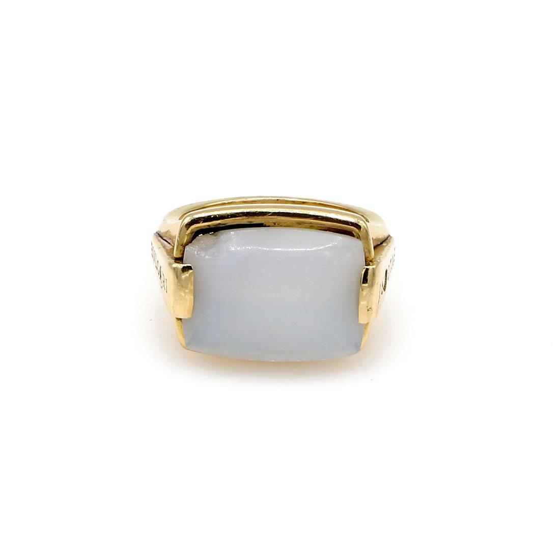 Bvlgari Bulgari 18K YG Solitaire Ring (1 of 4)
