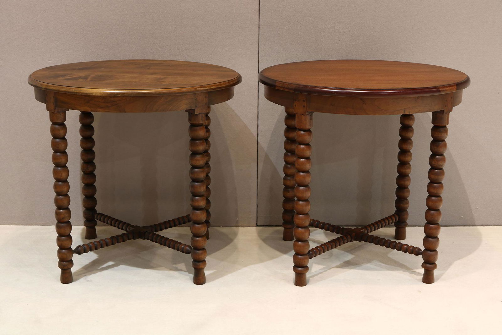 Pair of Bauer Mahogany Planters End Tables (1 of 5)