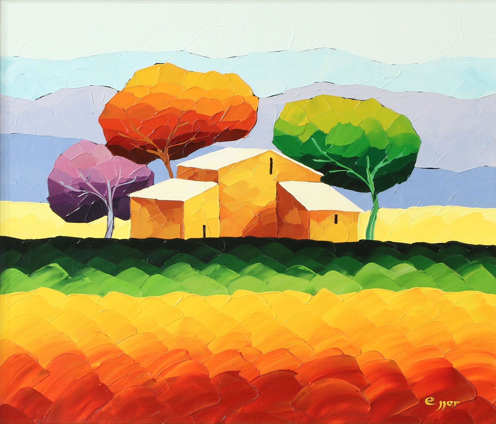 Sveta Esser (Russian b. 1975) Original on Canvas (1 of 6)