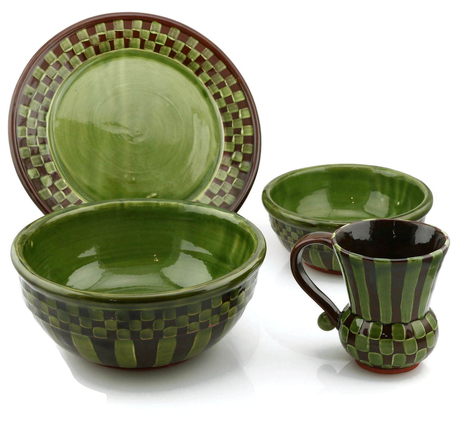 Mackenzie Childs Wittika Pickle Dinnerware (1 of 4)