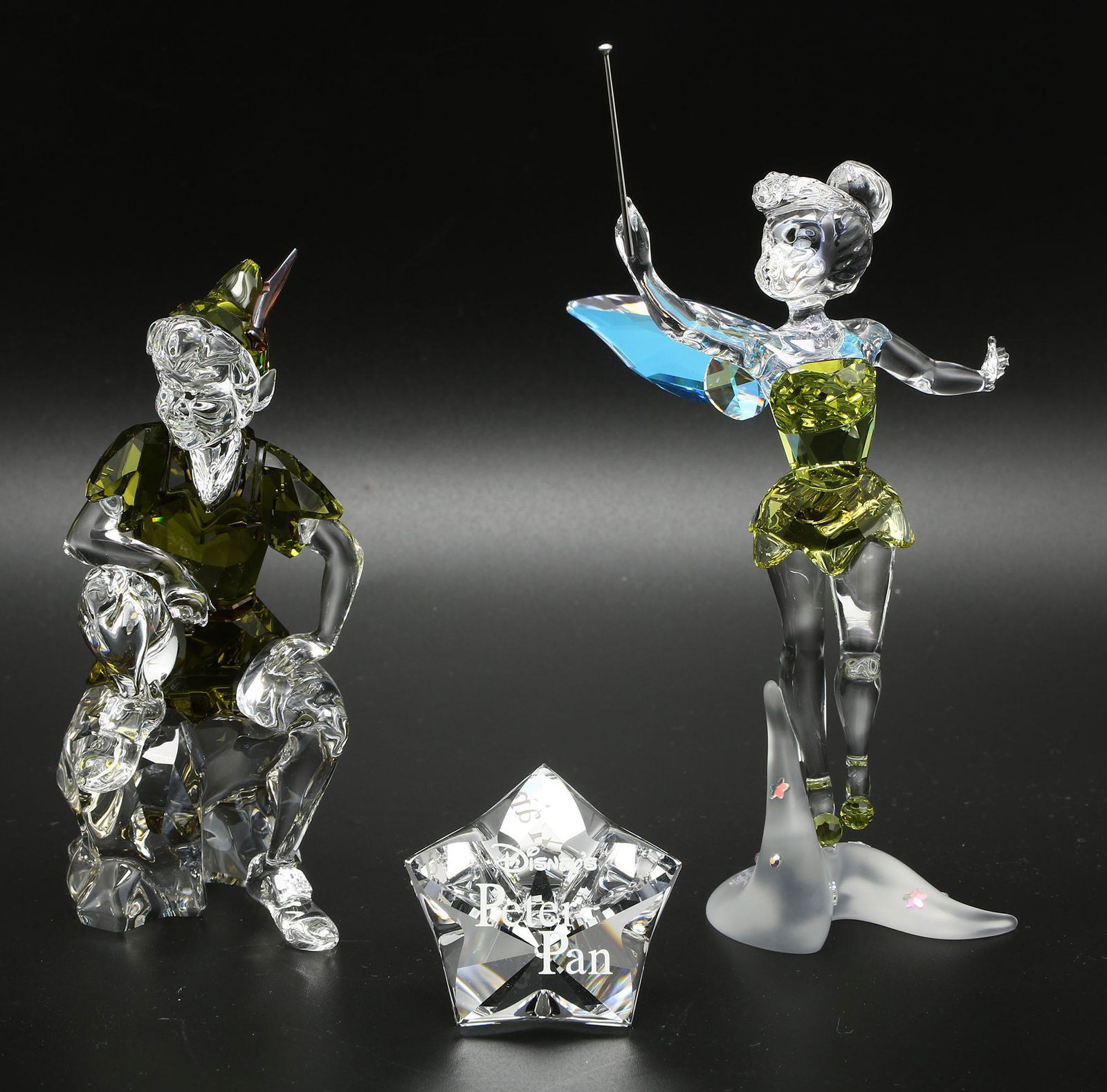 Swarovski Peter Pan and Tinkerbell Set 1073747 1077772 (1 of 2)