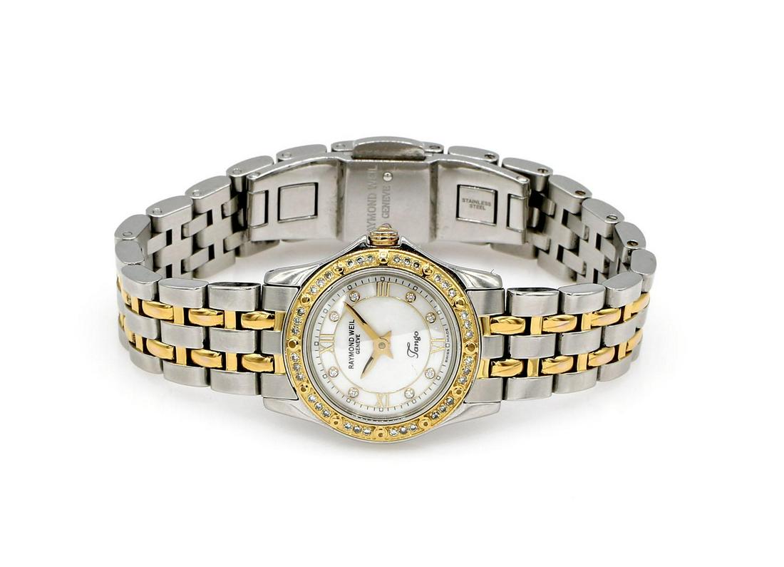 Ladies Raymond Weil 2 Tone Diamond Tango Quartz Watch 6790 (1 of 3)