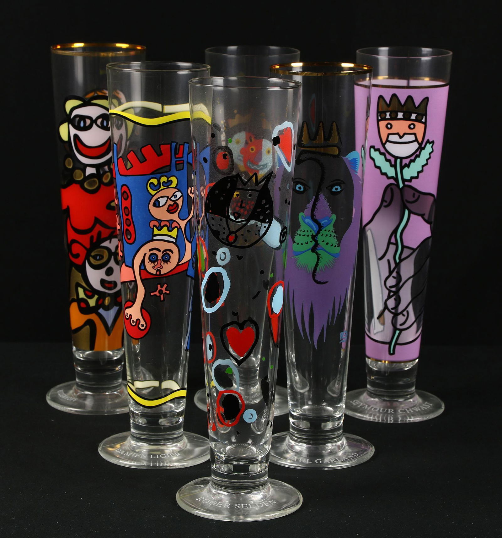Set of 6 Ritzenhoff Beer Glasses (1 of 6)
