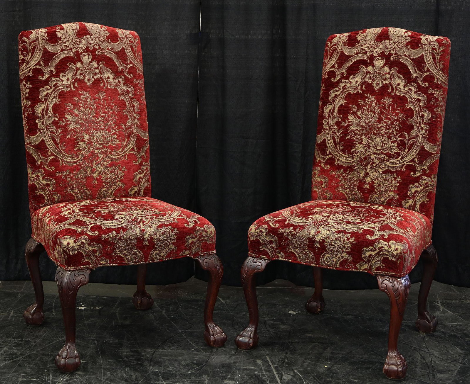 Set of 6 Upholstered Dining Chairs (1 of 3)