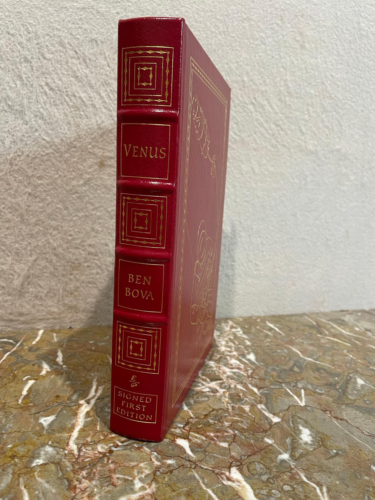 Venus by Ben Bova - signed first edition: This is a signed first edition of "Venus" by Ben Bova. It is numbered 989 of 1,025. It was printed in 2000 and is in excellent condition. It measures 9" tall. Box 33 Have a similar item to