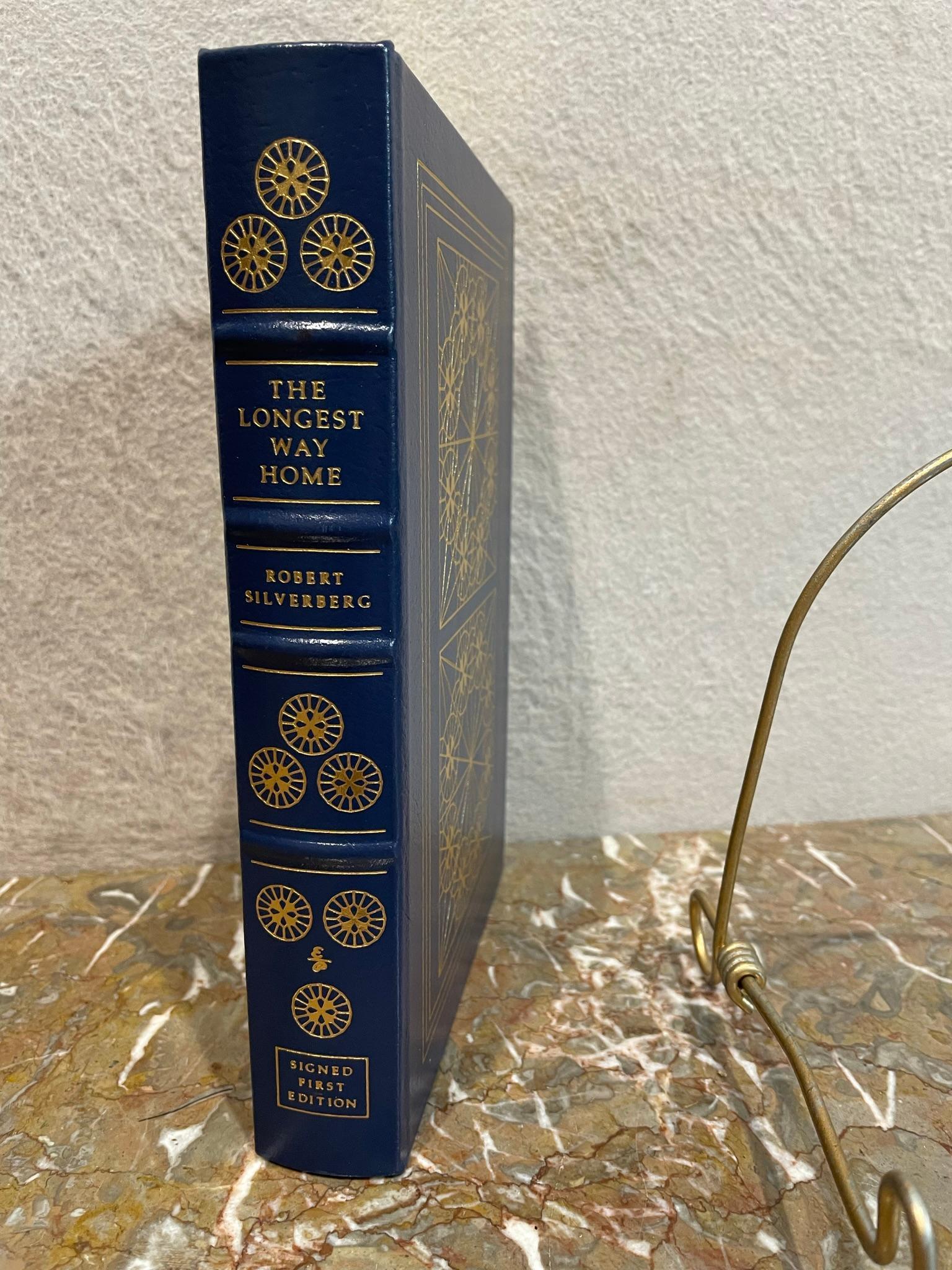 The Longest Way Home by Robert Silverberg-signed: This is a signed first edition of "The Longest Way Home" by Robert Silverberg. It is numbered 9 of 1,000. It was printed in 2002 and is in excellent condition. It measures 9.5" tall Box