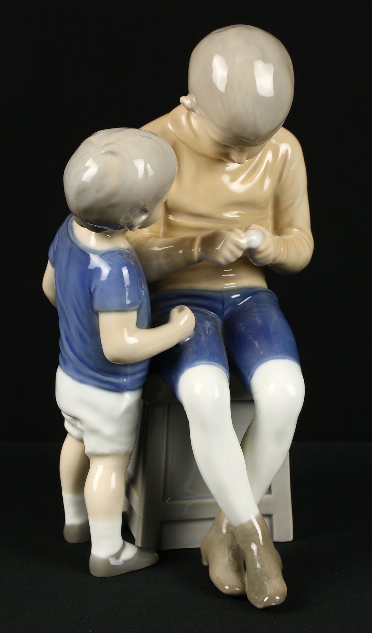 Bing & Grondahl Porcelain Figure Tom and Willy 1648 (1 of 3)