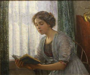 Lee Lufkin Kaula (American, 1865-1957) Oil on Canvas