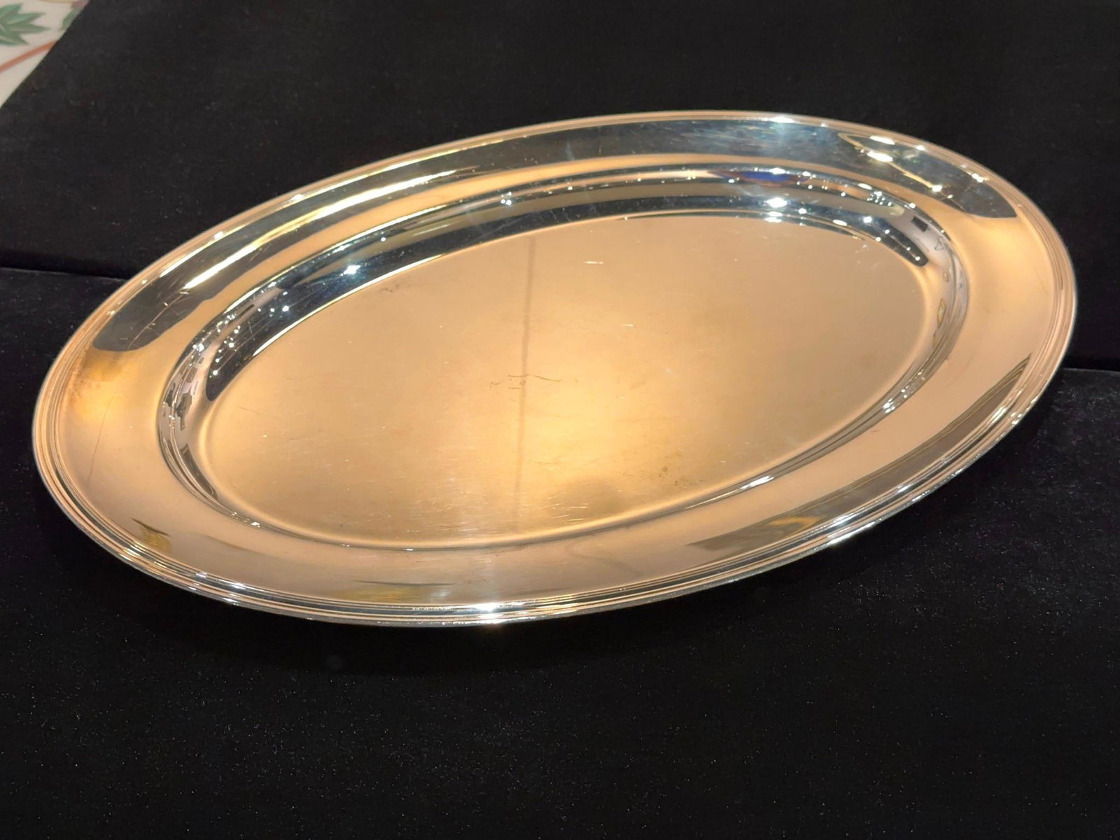 Christofle Large Silver Plated Oval Platter (1 of 5)