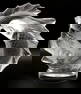 Lalique "Deux Poissons" Crystal Sculpture