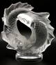 Lalique "Deux Poissons" Crystal Sculpture