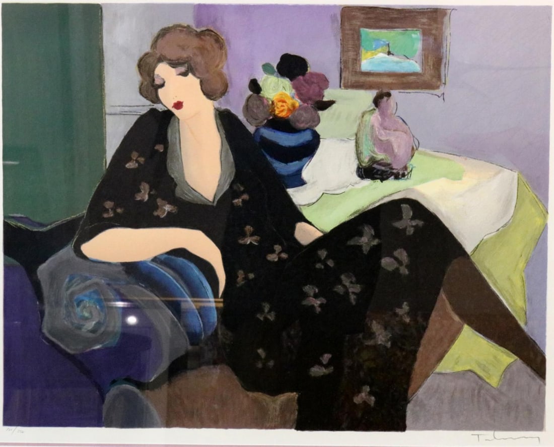 Itzchak Tarkay (Israel, 1935-2012) Serigraph (1 of 4)