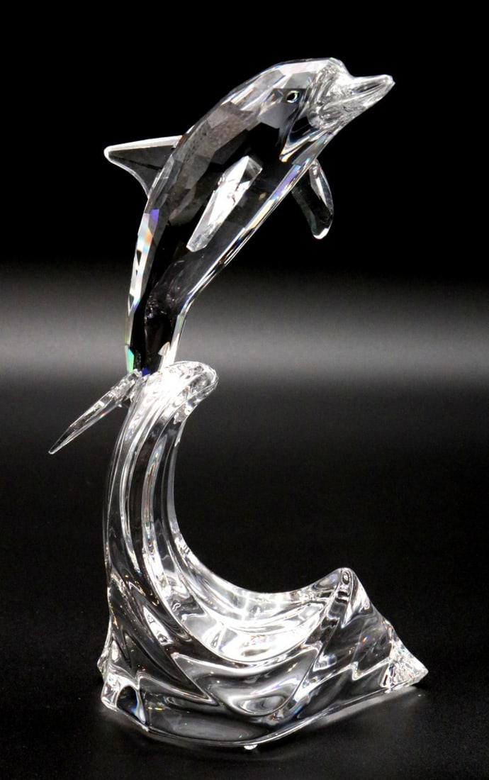 Swarovski Crystal Dolphin Sculpture (1 of 4)
