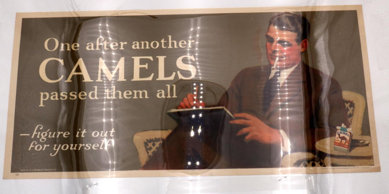 Vintage Camel Cigarette Advertising Poster (1 of 4)