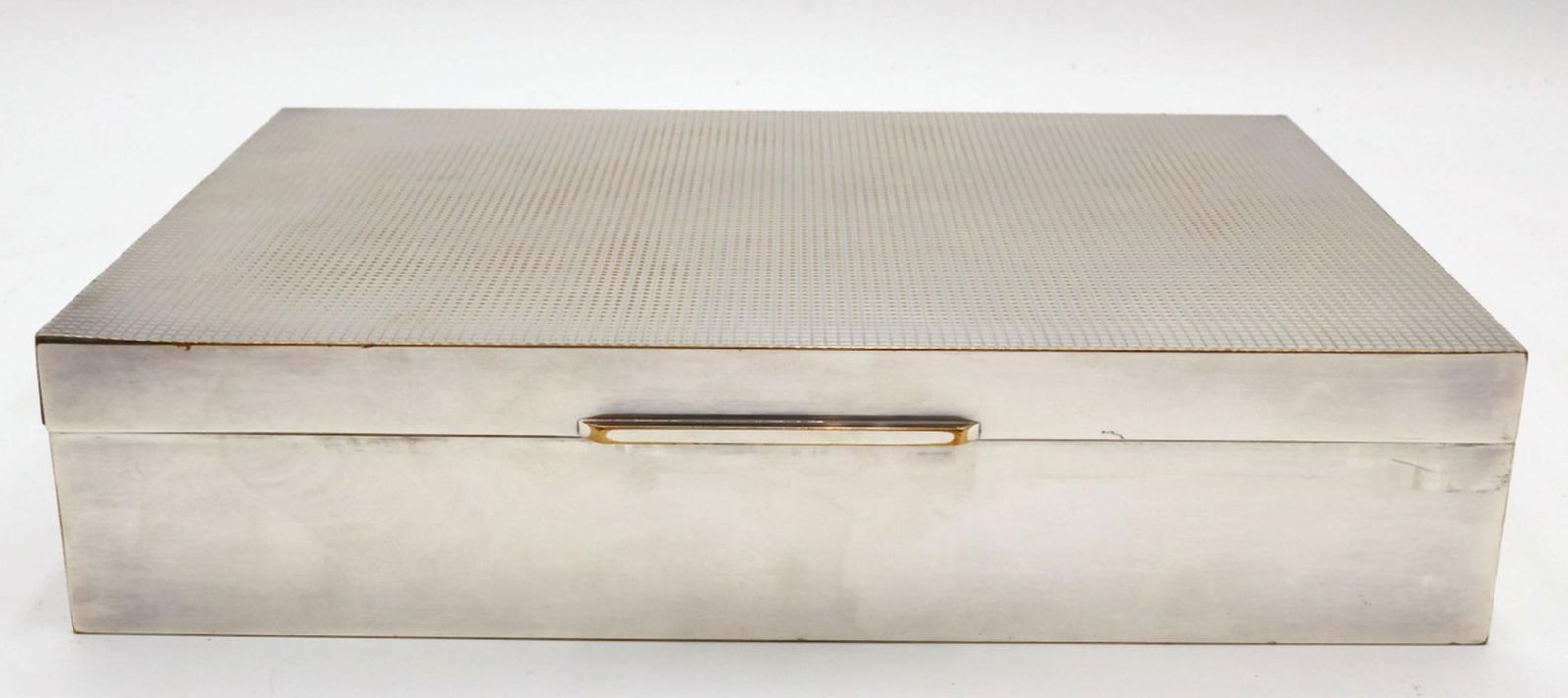 Antique English Sterling Silver Box (1 of 6)
