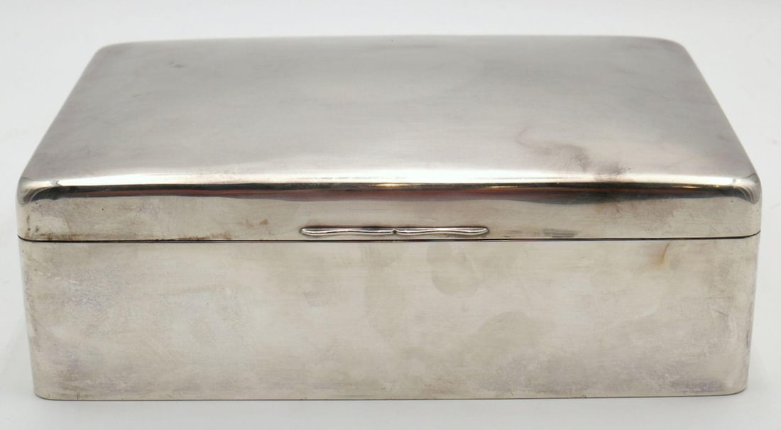 Antique English Sterling Silver Box (1 of 6)