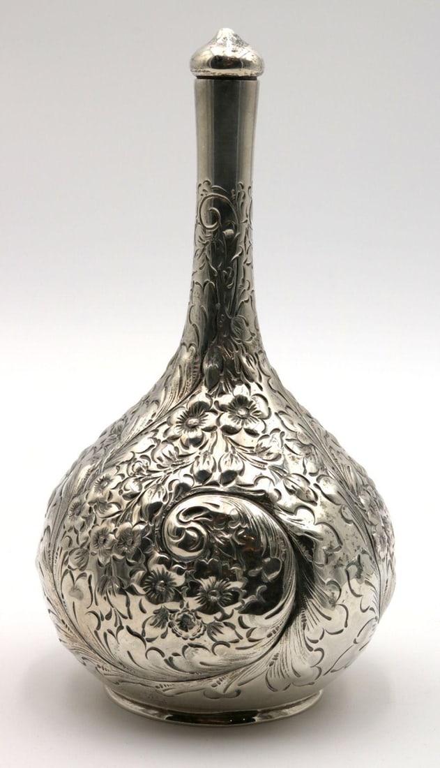 Antique Tiffany & Co. Sterling Silver Decanter (1 of 4)