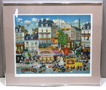 Hiro Yamagata, Summer Olympic Games, Limited Edition Serigraph