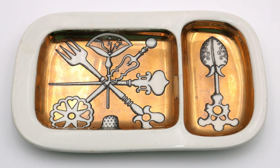 Fornasetti Milano Italian Porcelain Dish (1 of 4)