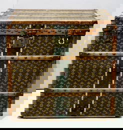 Vintage Louis Vuitton Monogram Canvas Trunk