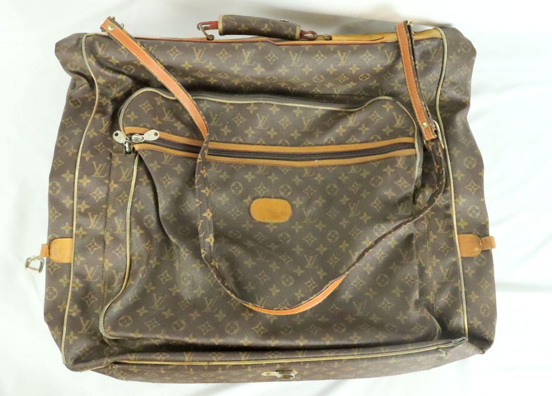 Vintage Louis Vuitton Monogrammed Canvas Garment Bag (1 of 6)