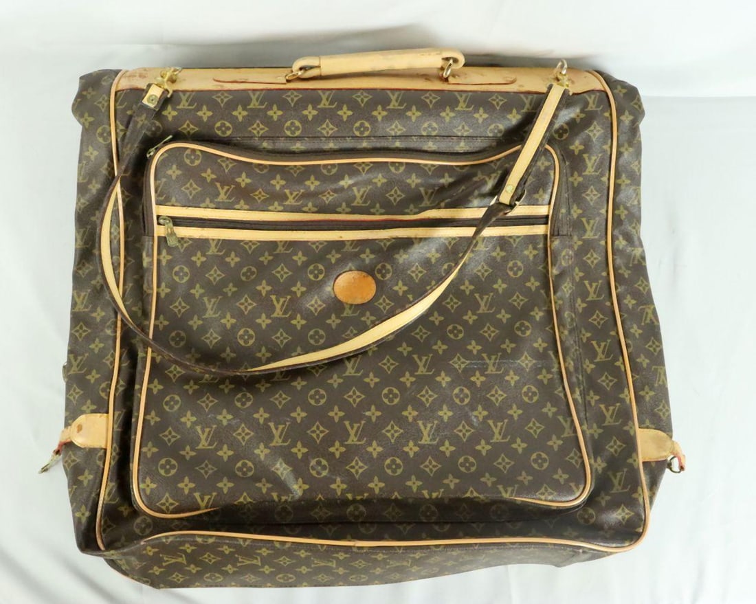 Vintage Louis Vuitton Monogrammed Canvas Garment Bag (1 of 7)