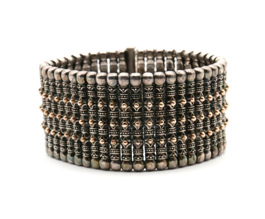 Gerochristo 18Kt & Sterling Silver Bracelet (1 of 3)