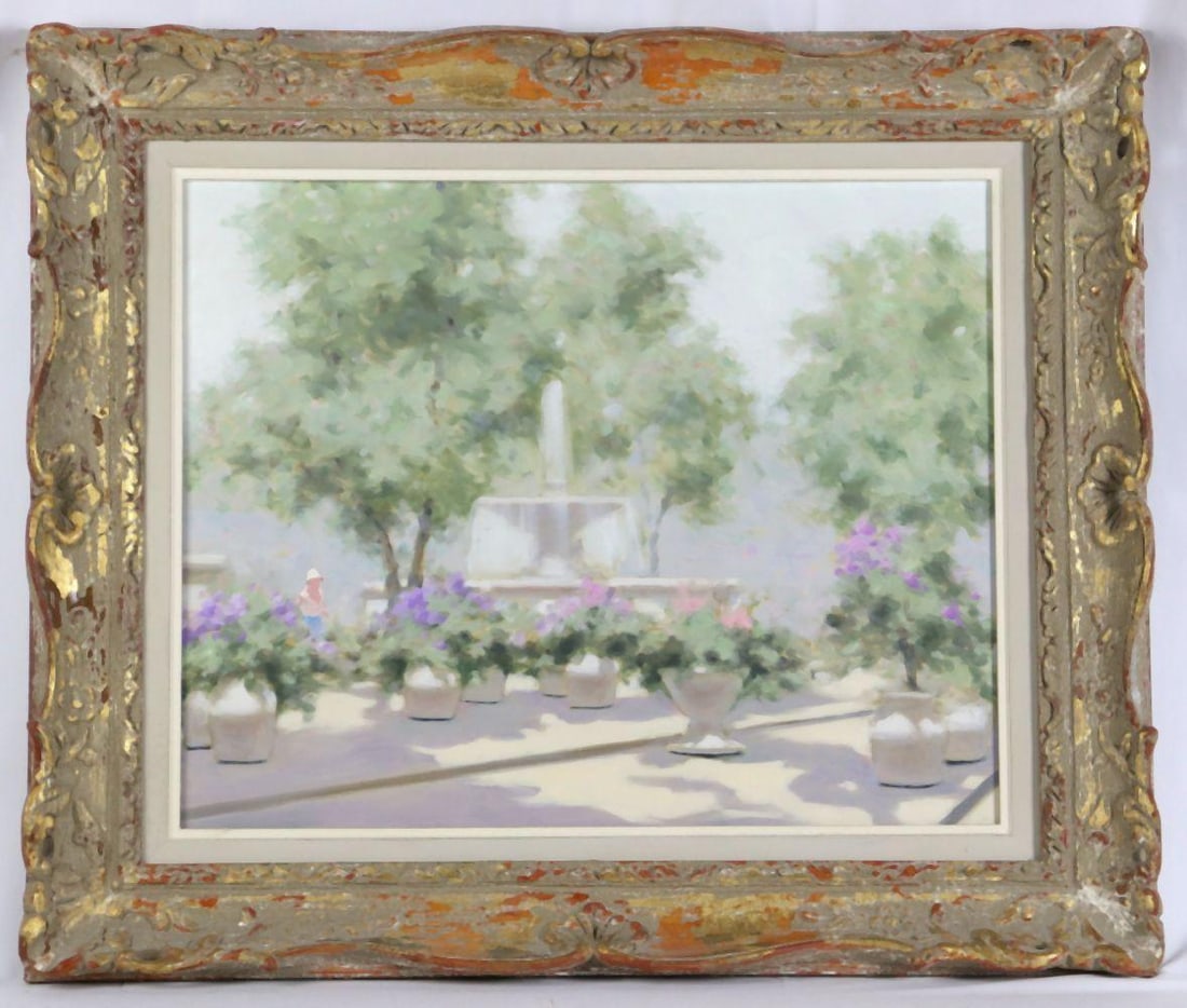 Andre Gisson (American 1921-2003) Oil Painting on Canvas (1 of 9)