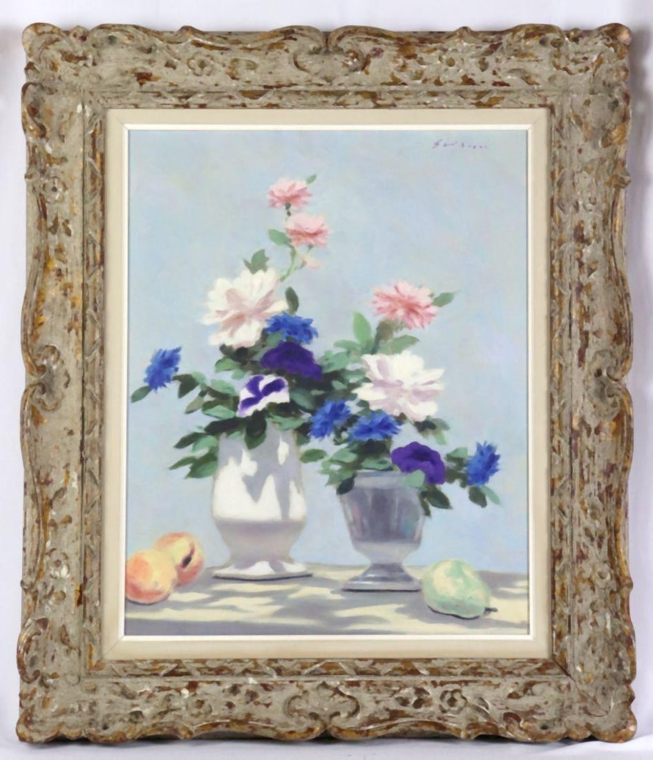 Andre Gisson (American 1921-2003) Oil Painting on Canvas (1 of 7)