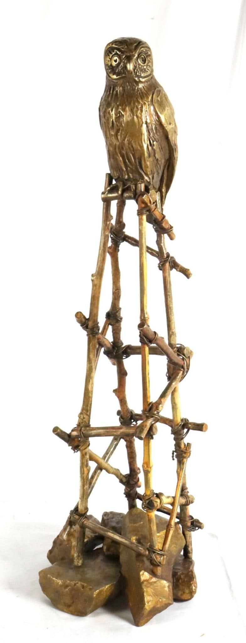 Brad Rude (American, b.1964) "Gold Dust" Bronze Sculpture: Brad Rude (American, b.1964) "Gold Dust" Limited Edition Bronze Sculpture. Measures approx. - 28" high x 10" wide x 10" deep. Numbered - #3/5. Have a similar item to sell? Contact 