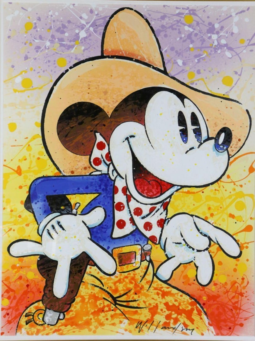 David Willardson "Fastest Draw Out West" Serigraph (1 of 5)