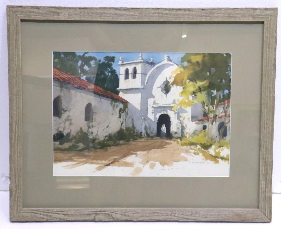 Ferdinand Ralph Petrie (American, 1925-2007) Watercolor (1 of 3)