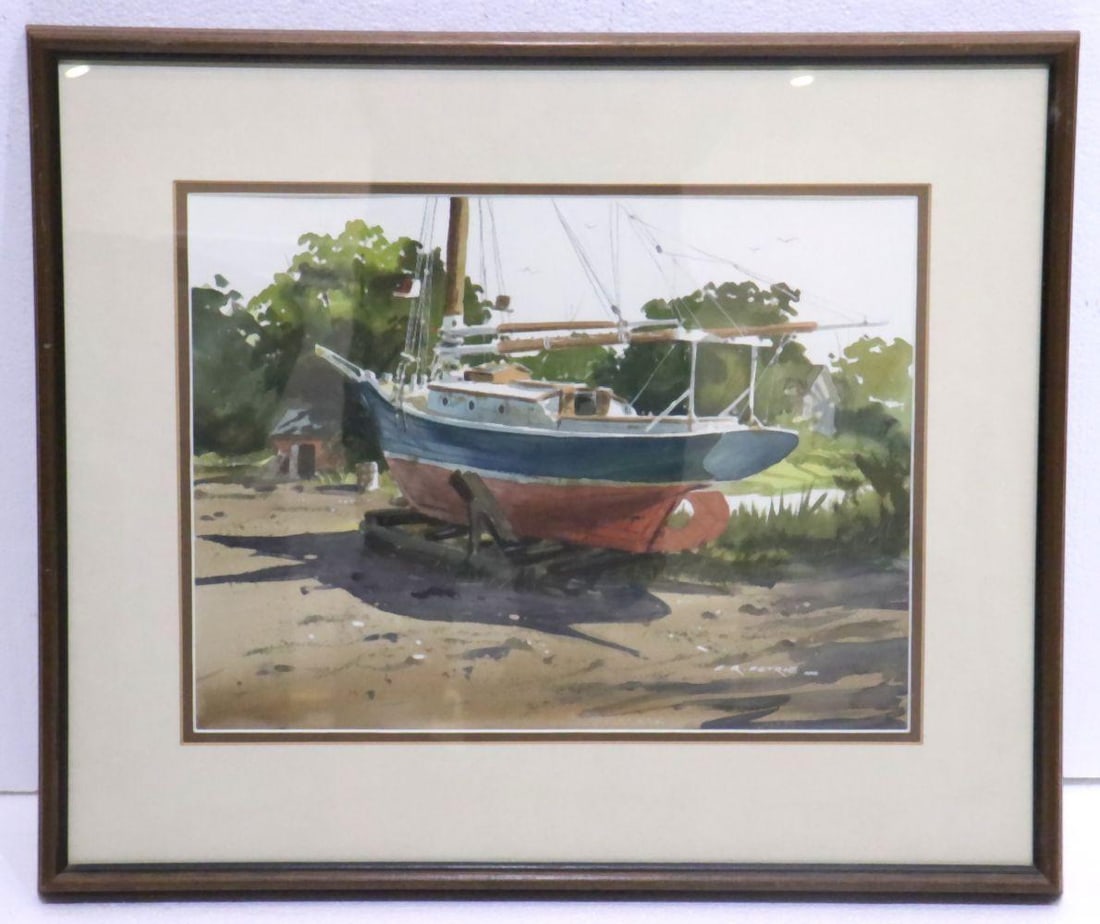 Ferdinand Ralph Petrie (American, 1925-2007) Watercolor (1 of 3)