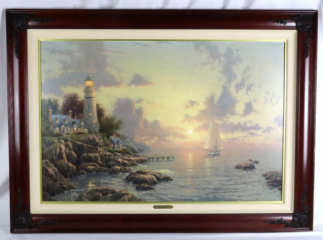 Thomas Kinkade "The Sea of Tranquility" Offset Lithograph (1 of 4)