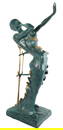 Salvador Dali "Woman Aflame" Bronze Sculpture