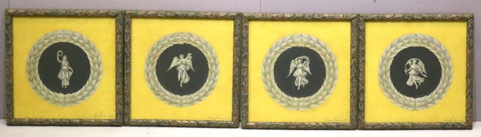 Vitorio Splendore (Italian, 20th C.) Oil Painting on Canvas Suite (1 of 8)