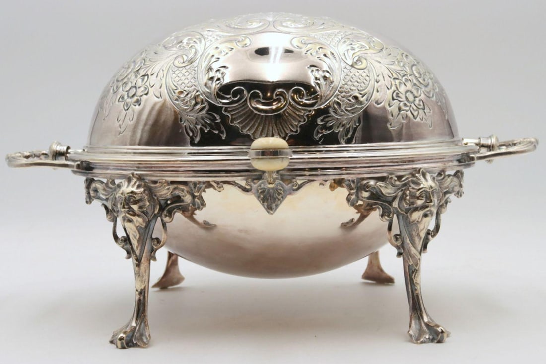 19th C. Lee & Wigfull Sheffield Silver Plated Server (1 of 6)