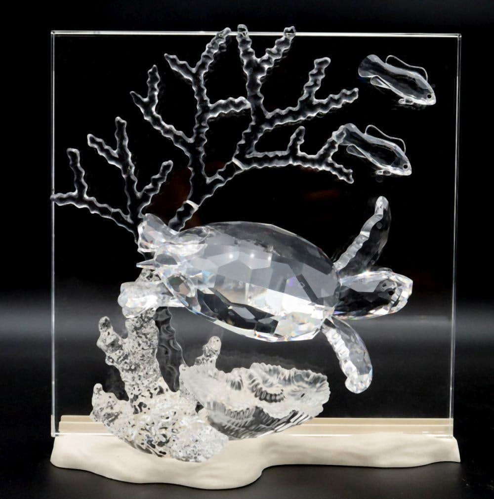Swarovski "Eternity" Crystal Turtle Group (1 of 4)