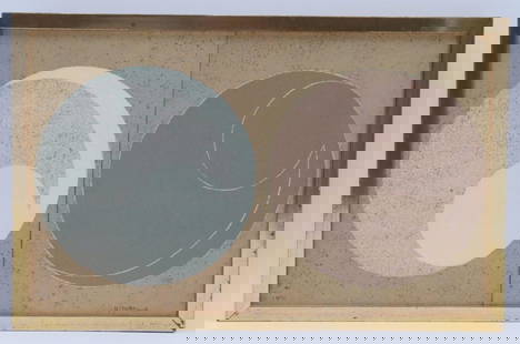 Toshiharu Kitagawa (Japanese, 1942-2003) "Began" Painting on Canvas: Toshiharu Kitagawa (Japanese, 1942-2003) "Began" Painting on Canvas. Measures approx. with frame - 10 3/4" high x 16 3/4" wide. Have a similar item to sell? Contact us at info@mark