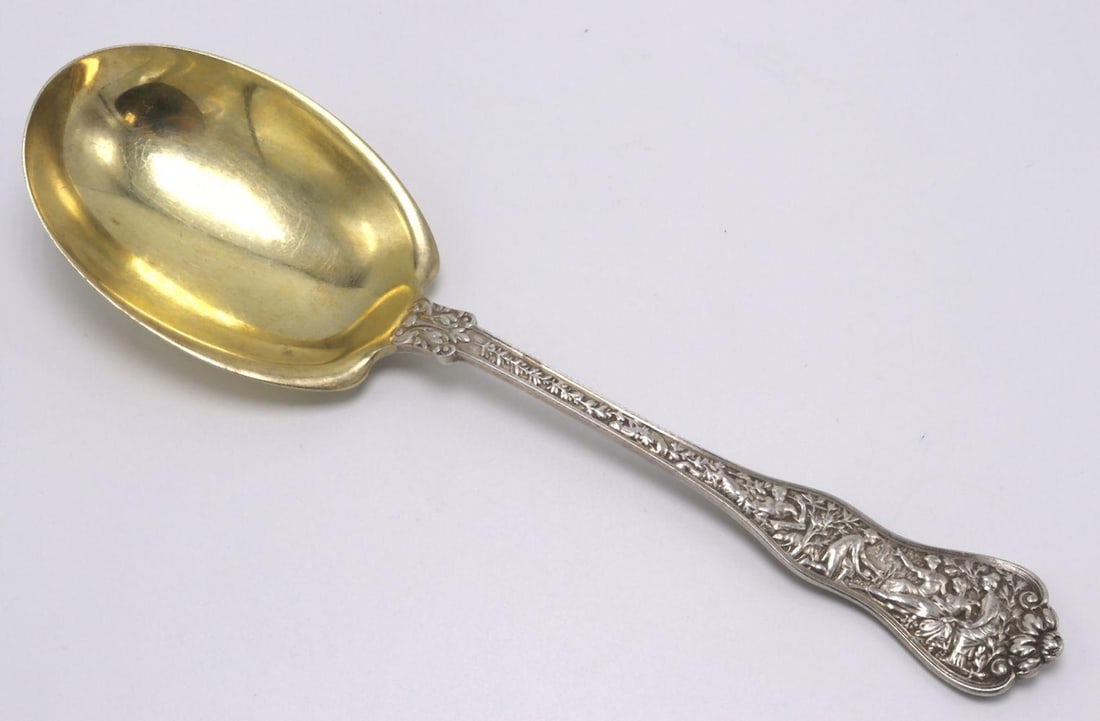 Tiffany & Co. "Olympian" Sterling Serving Spoon (1 of 6)
