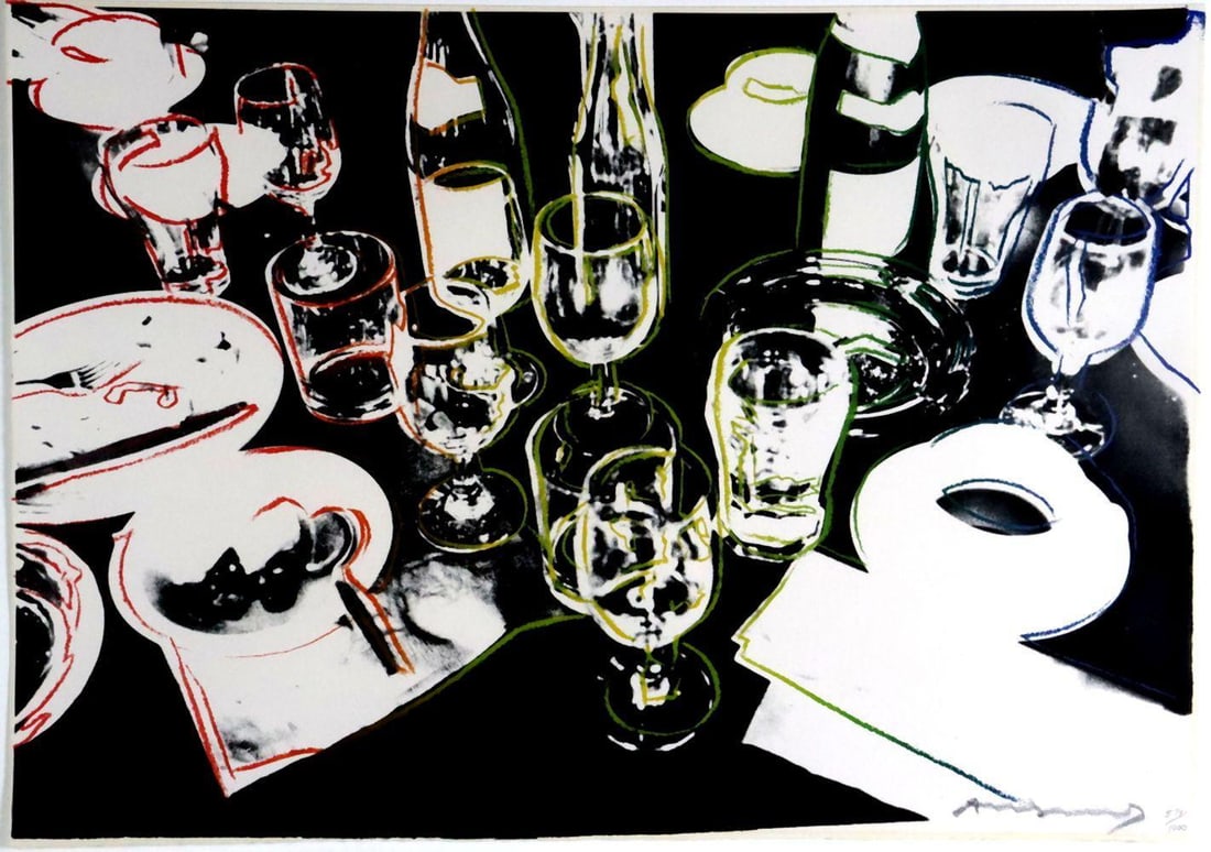 Andy Warhol (American, 1928-1987) "After the Party" Screenprint (1 of 9)
