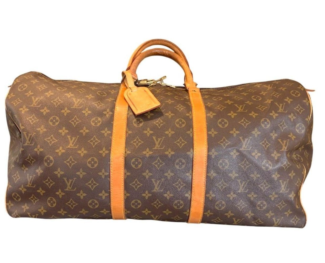 Louis Vuitton Keepall 60 Monogram Canvas Duffle Bag (1 of 8)