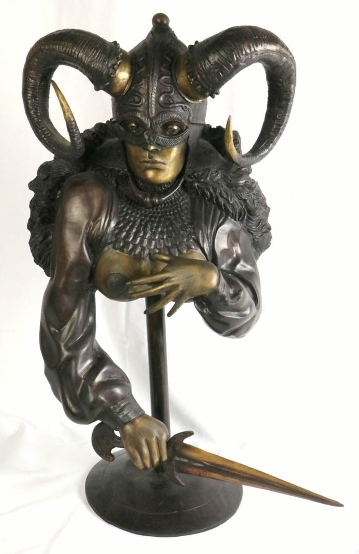 After Erte "Valkyrie" Bronze Sculpture (1 of 6)