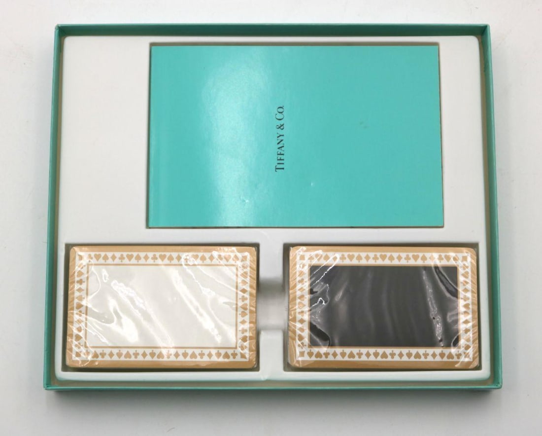 Tiffany & Co. Playing Cards Bridge Set with Box (1 of 4)