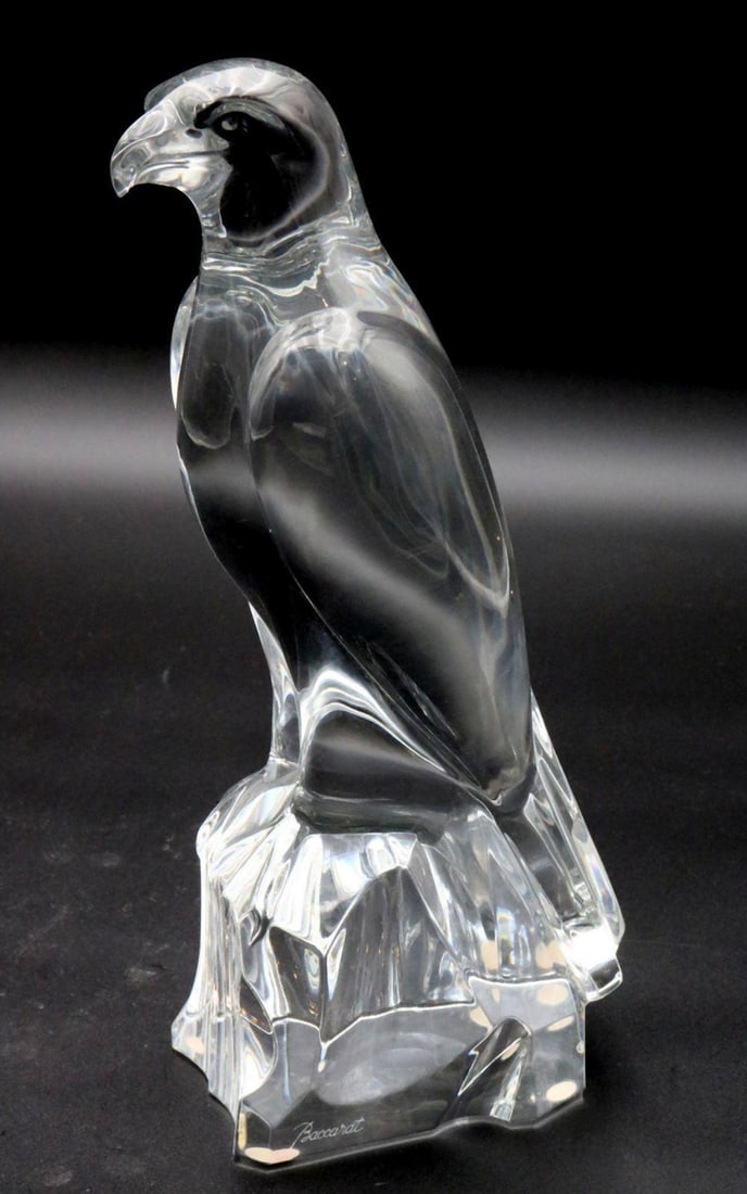 Baccarat "Falcon" Crystal Sculpture (1 of 6)